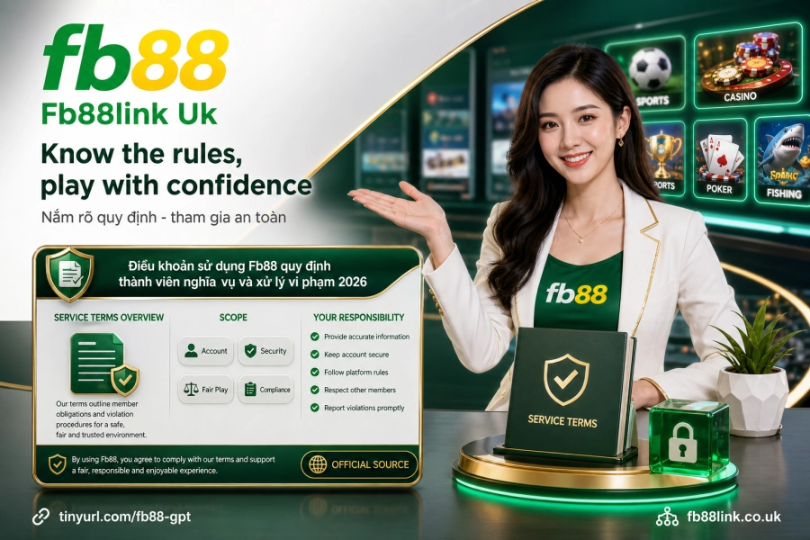 Điều khoản sử dụng Fb88 quy định thành viên và xử lý vi phạm 2026