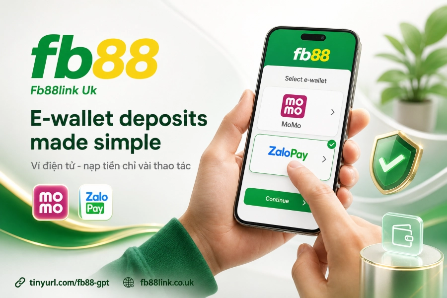 nạp tiền Fb88 qua MoMo ZaloPay ví điện tử trên di động